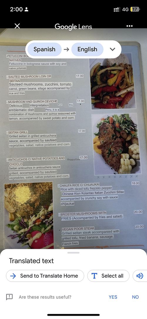   at OKEY Al Natural in Lima