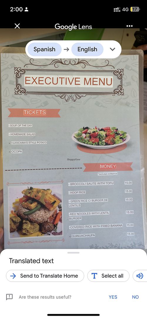   at OKEY Al Natural in Lima