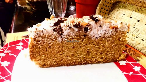 Torta tres leches at OKEY Al Natural in Lima