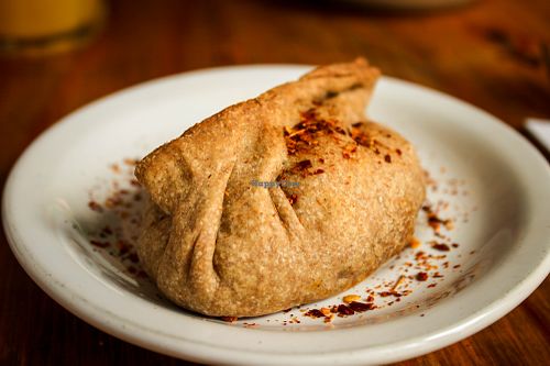 pumpkin empanada at Alma Dorica in Cordoba