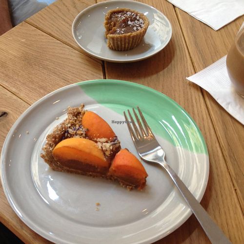 Apricot and lavender pie  at Naspolya Nassolda in Budapest