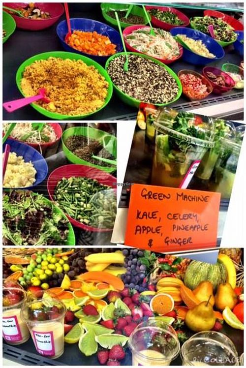Super colorful salads & smoothies  at Simon Says in Guernsey