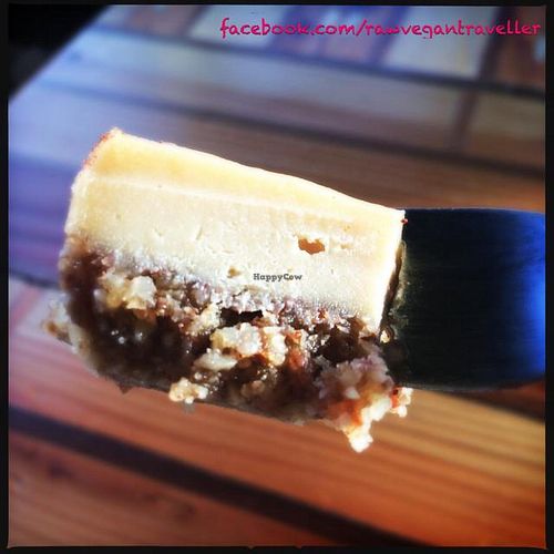 raw Vegan Cheesecake ❤️ at Judahlicious in San Francisco
