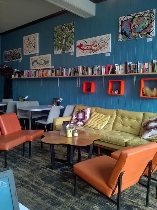 Pulp fiction at Pulp Fiction Future Food and Juice Cafe in Whitley Bay