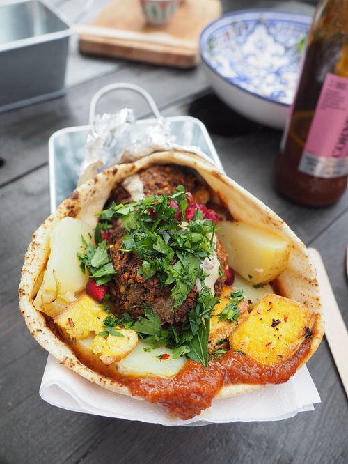 Pita  at Jaffa - Hummus and Other Stories in Lodz