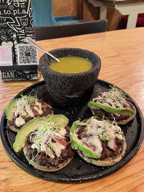 Sopecitos  at U.to.pi.a in Mexico City