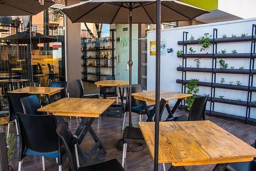 Outside at Menta Restobar - Calle Man Cesped in Cochabamba