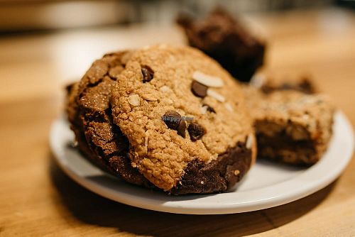 Vegan Cookies at Newtree Cafe - California St in San Francisco