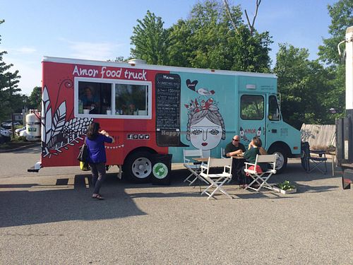 truck  at Amor - Catering in West Hartford
