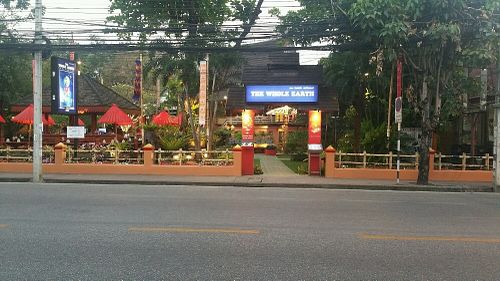 street front at The Whole Earth in Chiang Mai