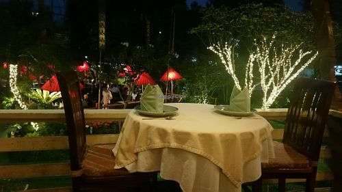 verandah view at The Whole Earth in Chiang Mai