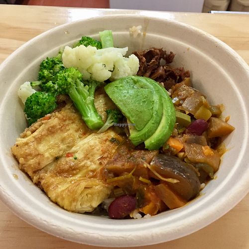 Avo quinoa power bowl (vegan) at Gwen's Jiang - Takeaway in Shanghai