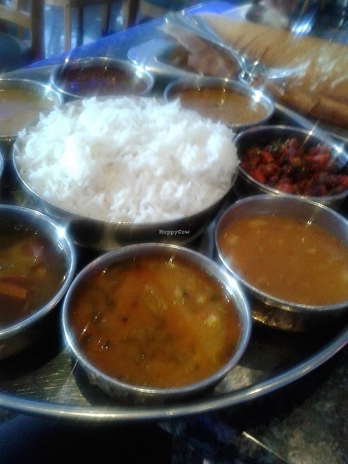 Thali special at Bhimas Veg in Artesia