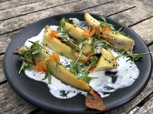 Japanese sweet potato   at Plant Food + Wine in Los Angeles