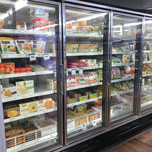 Freezer at Organic Market in Dennis Port
