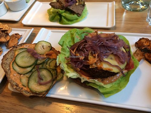 Burger! at simpleRAW in Copenhagen