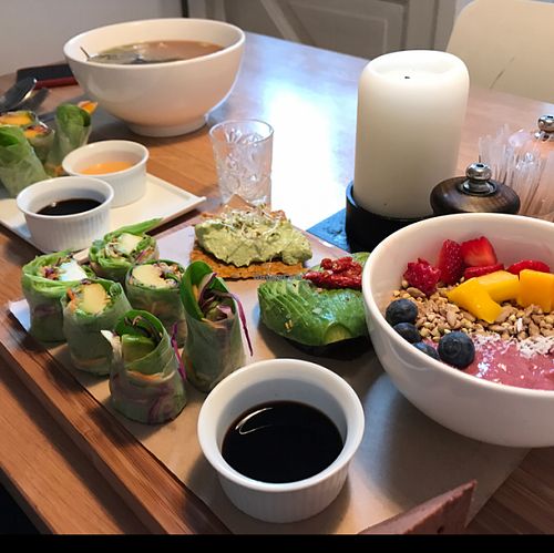 Burnch - 130kr at simpleRAW in Copenhagen