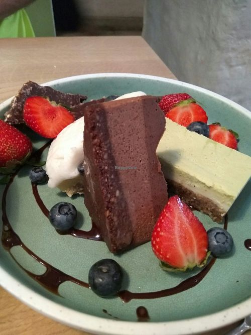 Dessert tapas at simpleRAW in Copenhagen