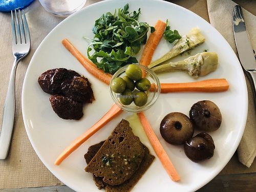 Antipasti at Fang i Aram in Menorca