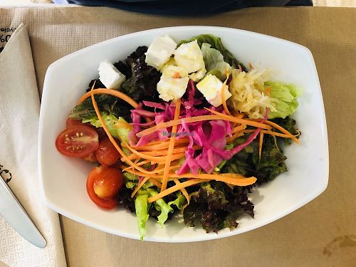Ensalada con feta at Fang i Aram in Menorca