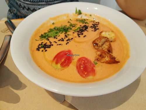 Gazpacho at Fang i Aram in Menorca