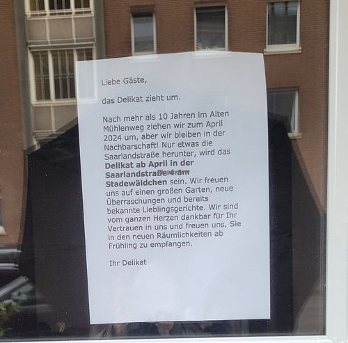 April 2024: New location at Delikat am Stadewäldchen in Dortmund