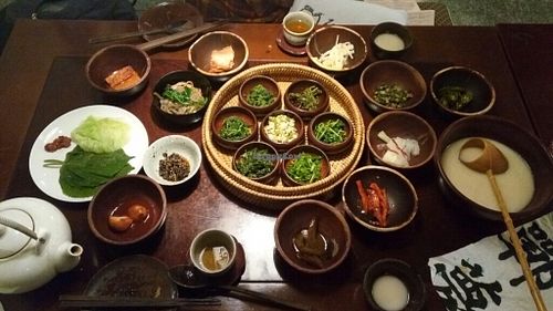 amazing at SanChon Korean Temple Cooking - 산촌 사찰음식전문점 in Seoul