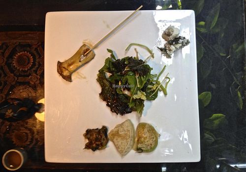 Second dish in full course menu at SanChon Korean Temple Cooking - 산촌 사찰음식전문점 in Seoul