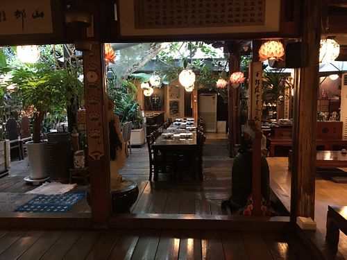 Interior  at SanChon Korean Temple Cooking - 산촌 사찰음식전문점 in Seoul