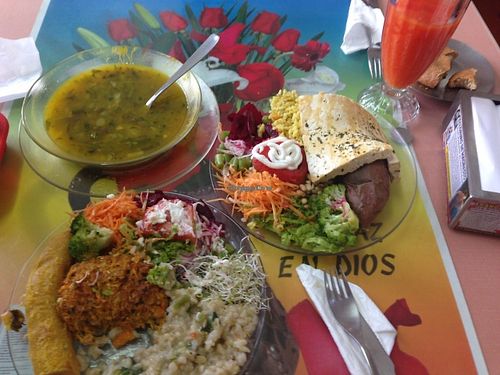 Two set meals  at CPT Vegetariano Su Salud in Santa Cruz