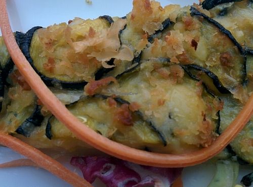 filo pastry pie at Coox in Turin