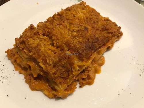 Lasagna at Coox in Turin