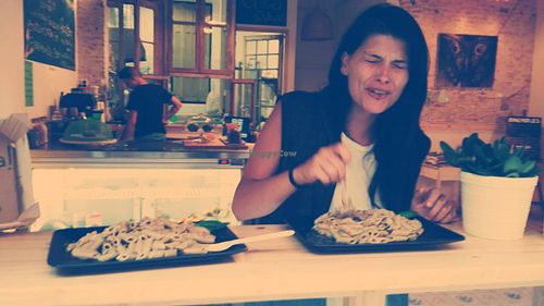 Very good. 4€ for a plate. Great price.  at La Matahambre in Barcelona