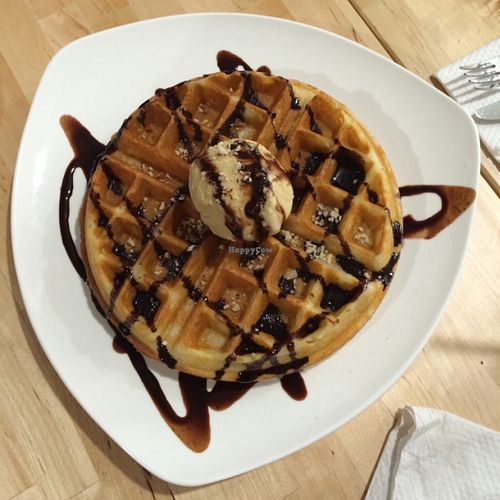 waffle at Brownice Italian Bistro in East Singapore