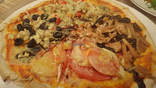 Four Seasons Pizza at Brownice Italian Bistro in East Singapore