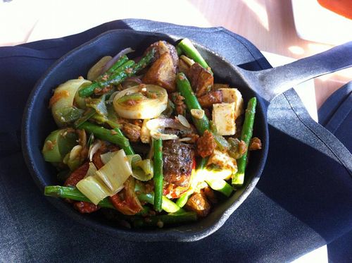 Vegan Hash at Cafe Bien in Albuquerque