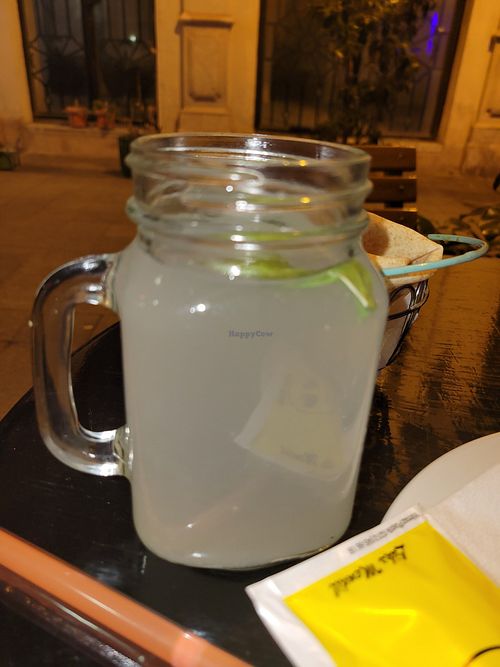Lemonade at Falafel Zone in Istanbul