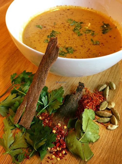 soup at The Goat Herder in Budapest