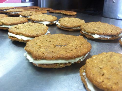 Oatmeal Creampie Cookies at Rabbit Patch Vegan Snacks - Food Stall in Battle Creek
