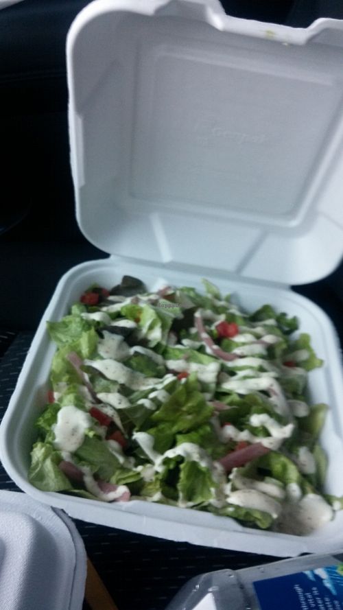 Ranch salad...Awesome flavor at The Burrowing Owl in Colorado Springs