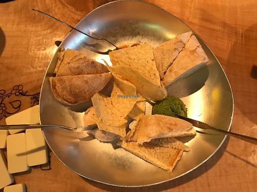 Bread with Smears at The Burrowing Owl in Colorado Springs