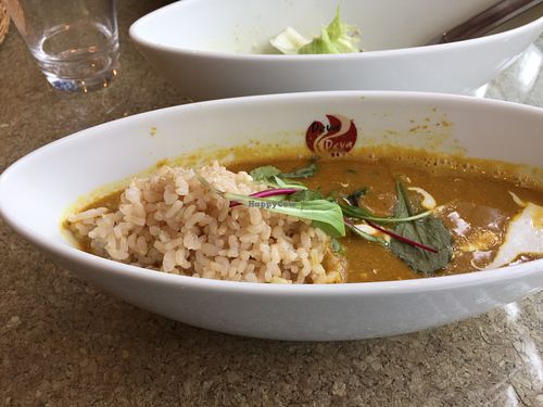 gluten-free curry at DevaDeva Cafe in Tokyo