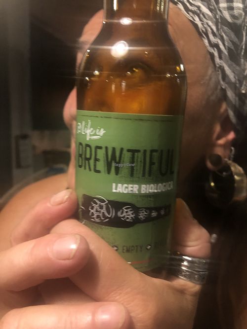 The beer  at Fram Cafe in Bologna