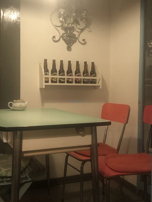 An inside view  at Fram Cafe in Bologna