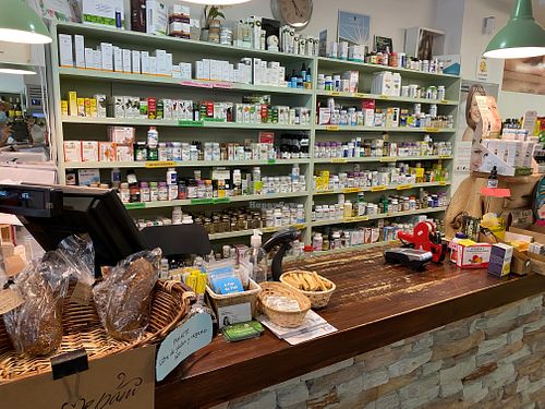 Checkout and supplements. at Natural Point in Ibiza