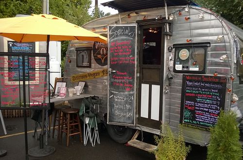 The cart! at Snackrilege in Portland