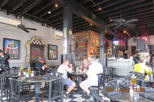 inside at Louisiana Pizza Kitchen in New Orleans