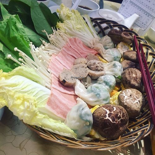 hotpot at Light Vegetarian Restaurant in Kowloon