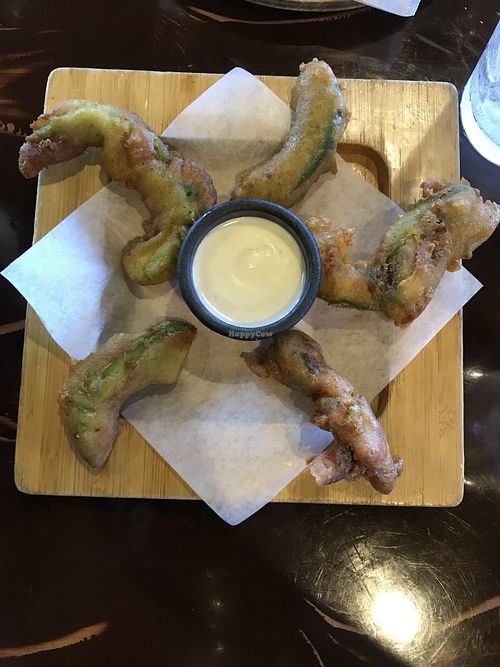 Beer battered avocado appetizer  at Pancho's Kitchen in Las Vegas