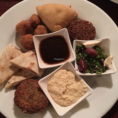 vegan platter at Chile Rojo in Puerto Viejo De Talamanca
